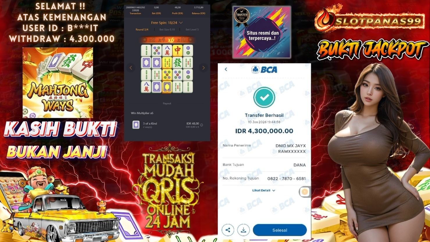 SLOTPANAS99 JACKPOT SLOT MAHJONG WAYS